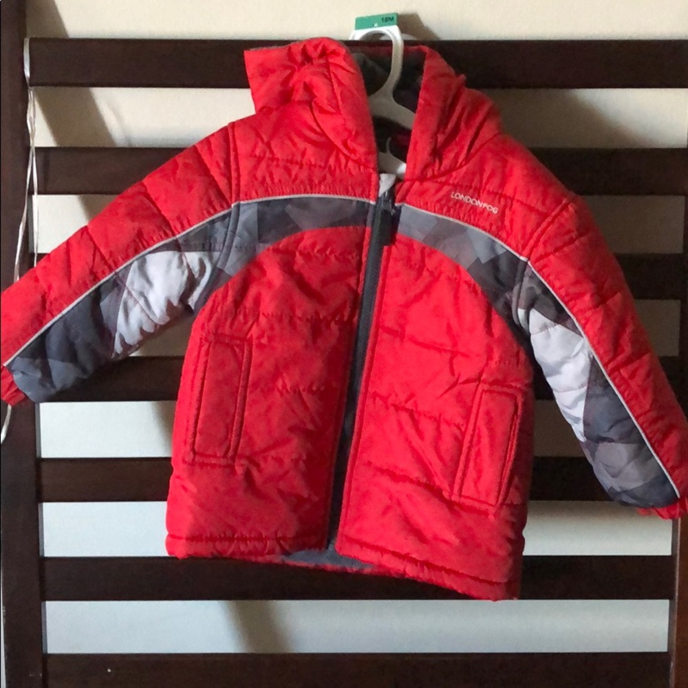 Red & Gray Jacket